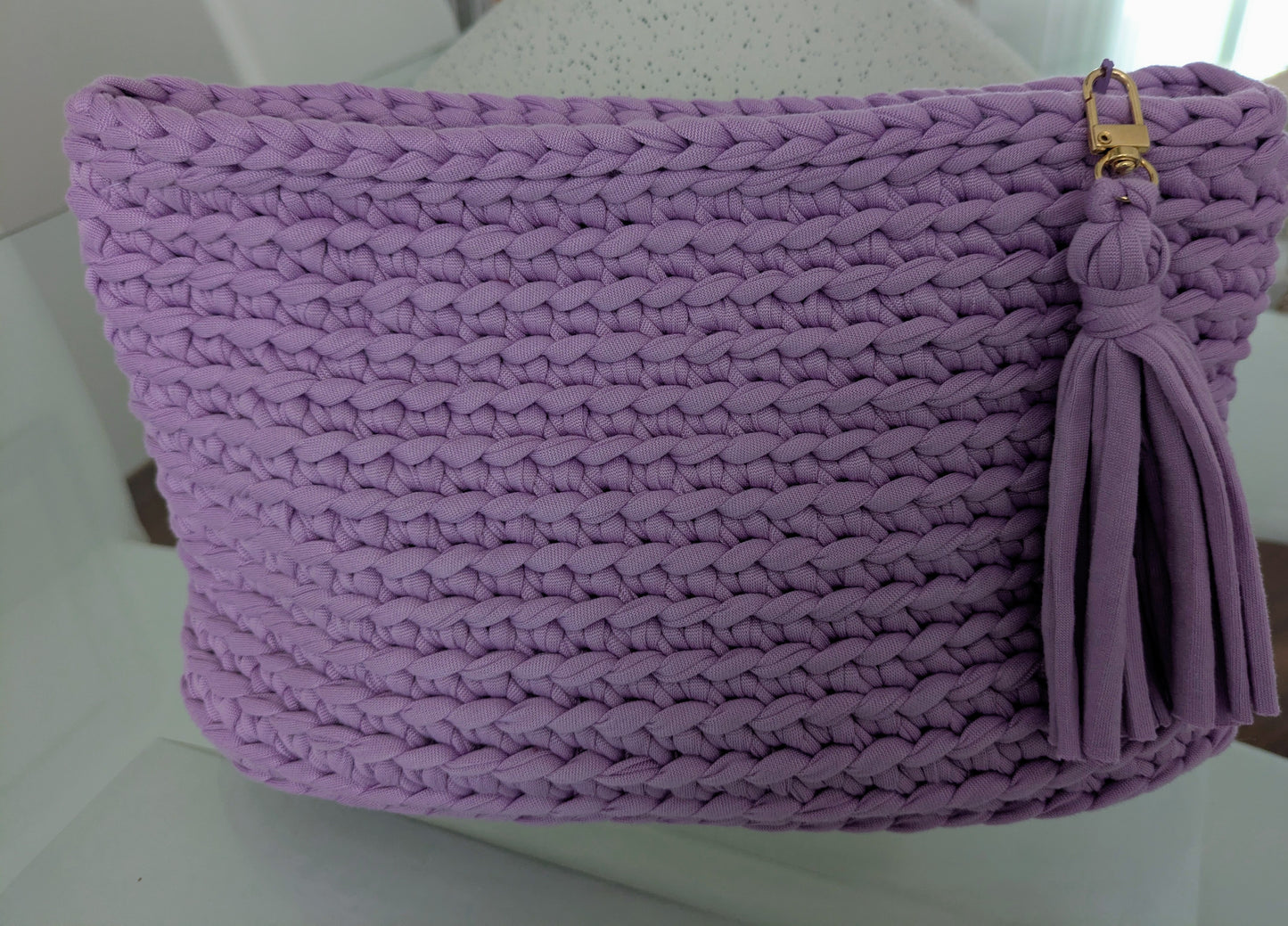 Borsa in fettuccia di lycra