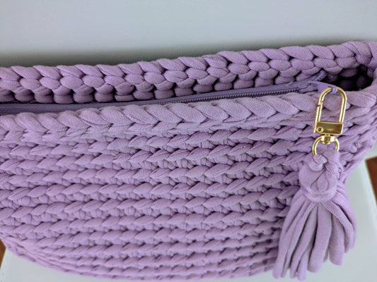 Borsa in fettuccia di lycra