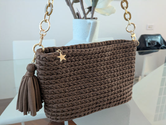 Borsa in fettuccia di lycra